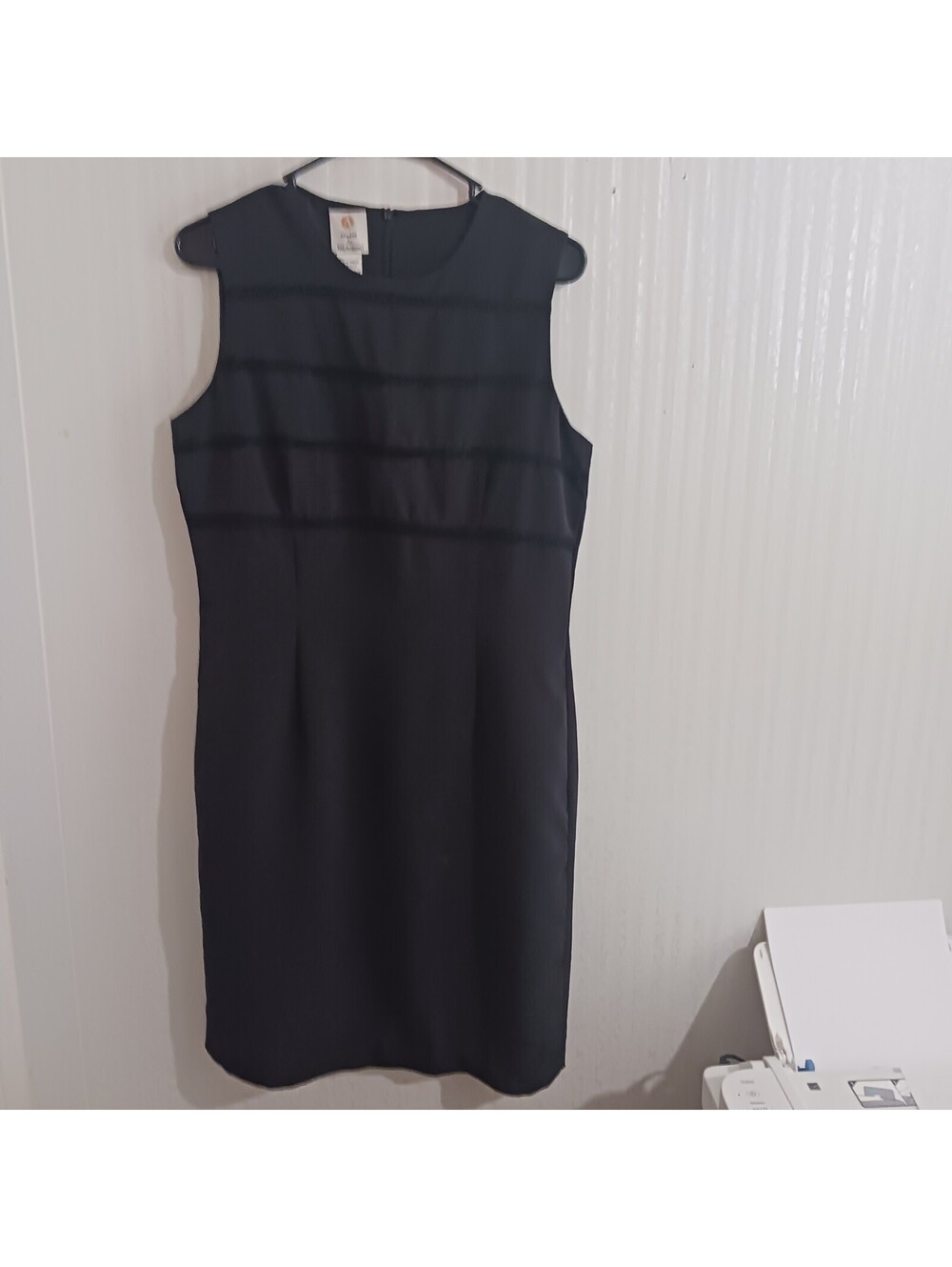 Studio by Pat Argenti Women's Black  Sleeveless  Dress size  10